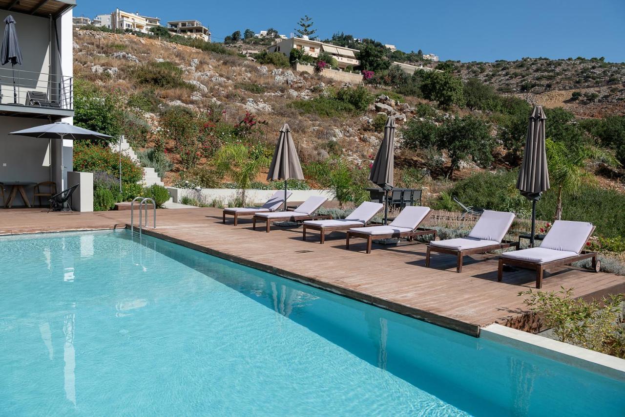Seametry Luxury Living Penthouse Villa Souda Exterior photo
