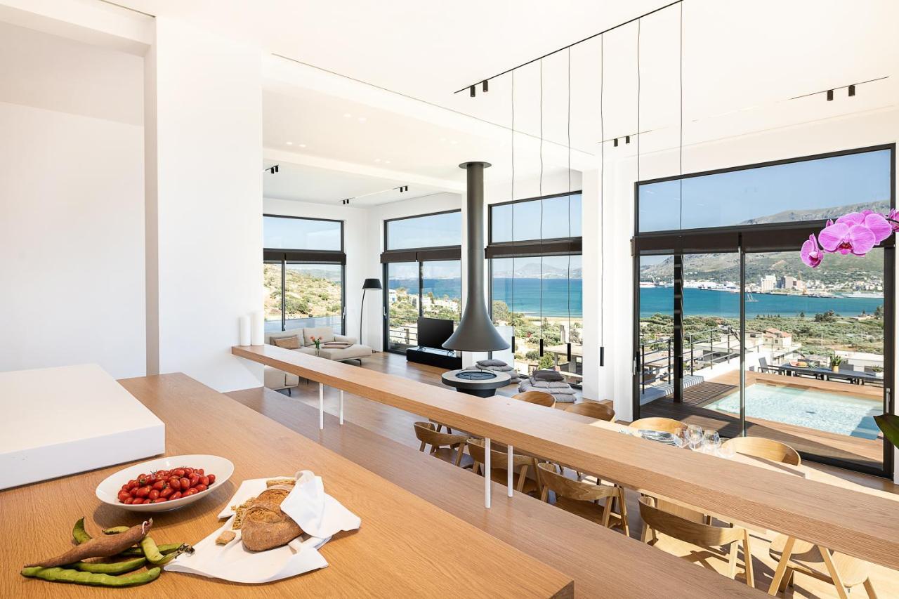 Seametry Luxury Living Penthouse Villa Souda Exterior photo