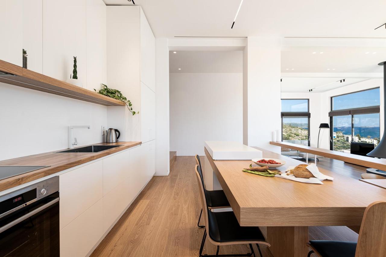 Seametry Luxury Living Penthouse Villa Souda Exterior photo