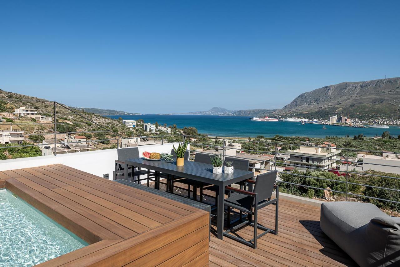 Seametry Luxury Living Penthouse Villa Souda Exterior photo