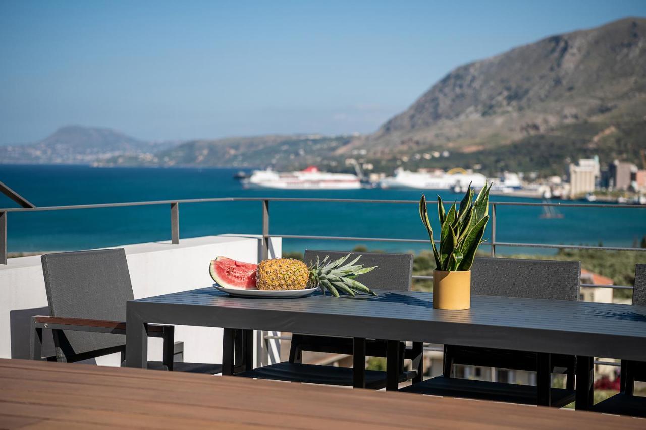 Seametry Luxury Living Penthouse Villa Souda Exterior photo