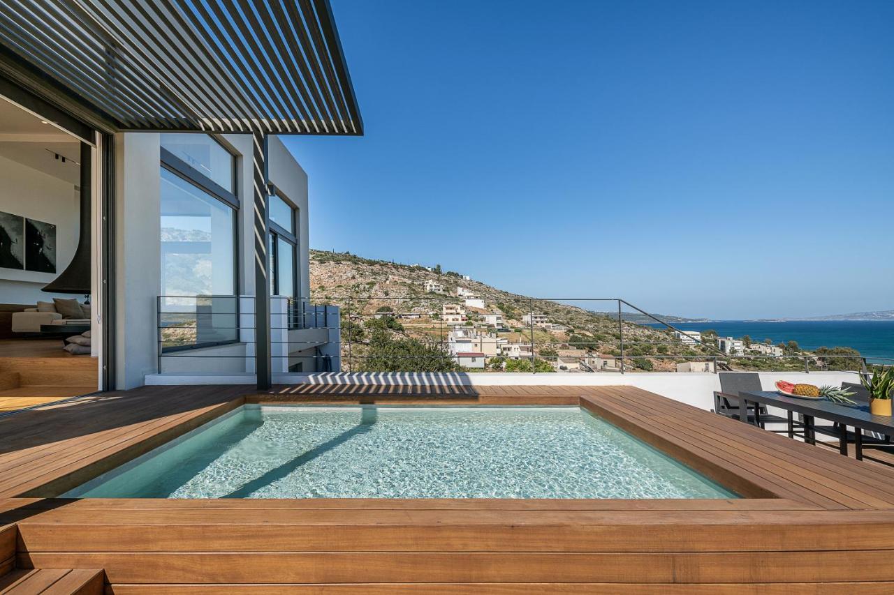Seametry Luxury Living Penthouse Villa Souda Exterior photo
