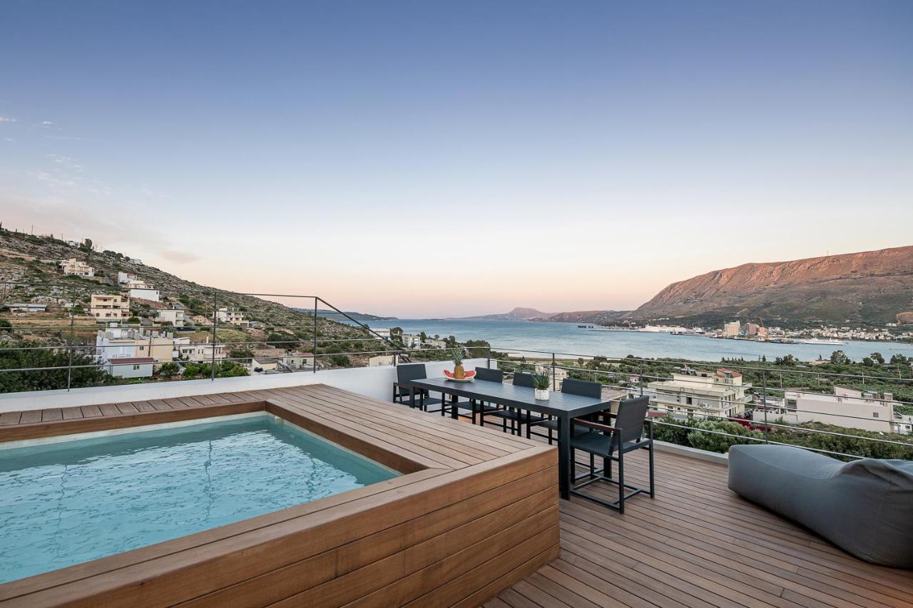 Seametry Luxury Living Penthouse Villa Souda Exterior photo