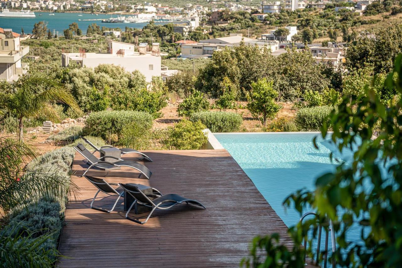 Seametry Luxury Living Penthouse Villa Souda Exterior photo