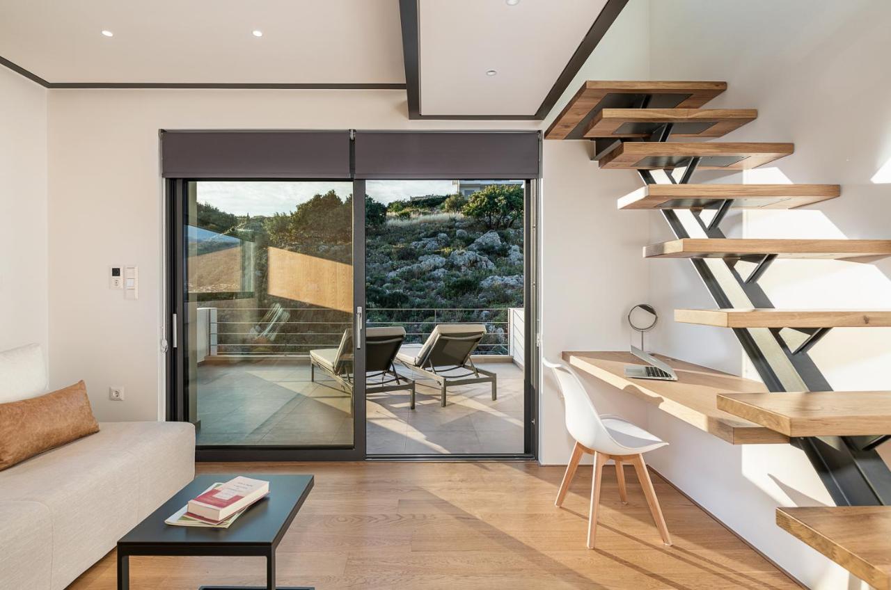 Seametry Luxury Living Penthouse Villa Souda Exterior photo