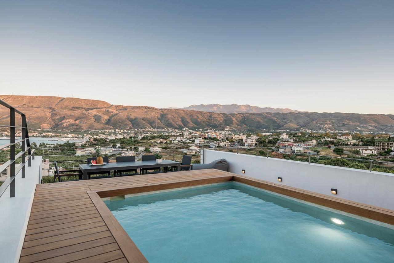 Seametry Luxury Living Penthouse Villa Souda Exterior photo
